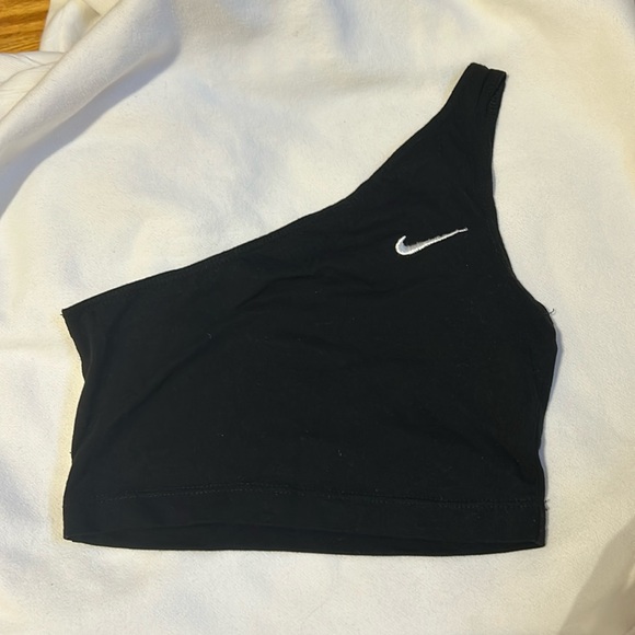 Frankie collective one shoulder Nike top - Picture 1 of 3